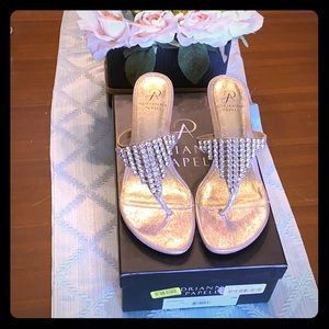 Adrianna Papell gold sandals